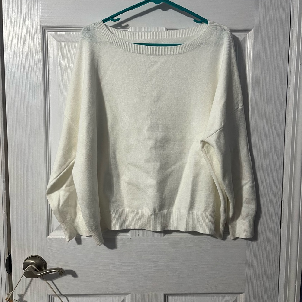 Elegant White Sweater